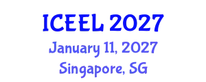 International Conference on Education and E-Learning (ICEEL) January 11, 2027 - Singapore, Singapore