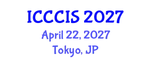 International Conference on Cyber Crime and Information Security (ICCCIS) April 22, 2027 - Tokyo, Japan