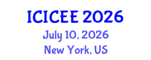 International Conference on Internal Combustion Engines Engineering (ICICEE) July 10, 2026 - New York, United States