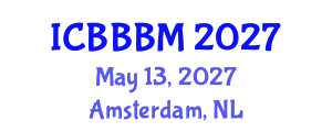 International Conference on Bio-based Building Materials (ICBBBM) May 13, 2027 - Amsterdam, Netherlands