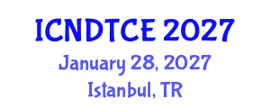International Conference on Non-Destructive Testing in Civil Engineering (ICNDTCE) January 28, 2027 - Istanbul, Turkey