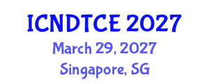 International Conference on Non-Destructive Testing in Civil Engineering (ICNDTCE) March 29, 2027 - Singapore, Singapore