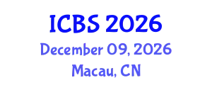 International Conference on Building Simulation (ICBS) December 09, 2026 - Macau, China