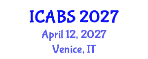 International Conference on Applications of Building Simulation (ICABS) April 12, 2027 - Venice, Italy