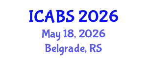 International Conference on Applications of Building Simulation (ICABS) May 18, 2026 - Belgrade, Serbia