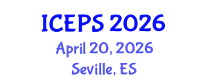 International Conference on Economics and Political Science (ICEPS) April 20, 2026 - Seville, Spain
