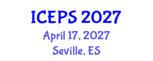 International Conference on Economics and Political Science (ICEPS) April 17, 2027 - Seville, Spain