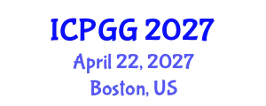 International Conference on Plant Genetics and Genomics (ICPGG) April 22, 2027 - Boston, United States