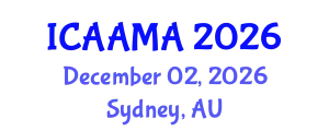International Conference on Applications of Alternative Medicine and Acupuncture (ICAAMA) December 02, 2026 - Sydney, Australia