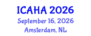 International Conference on Audiology and Hearing Aids (ICAHA) September 16, 2026 - Amsterdam, Netherlands