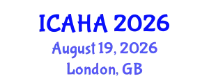 International Conference on Audiology and Hearing Aids (ICAHA) August 19, 2026 - London, United Kingdom