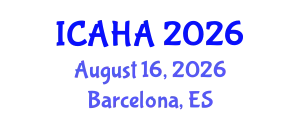 International Conference on Audiology and Hearing Aids (ICAHA) August 16, 2026 - Barcelona, Spain