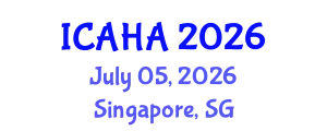 International Conference on Audiology and Hearing Aids (ICAHA) July 05, 2026 - Singapore, Singapore