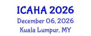 International Conference on Audiology and Hearing Aids (ICAHA) December 06, 2026 - Kuala Lumpur, Malaysia
