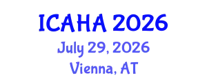 International Conference on Audiology and Hearing Aids (ICAHA) July 29, 2026 - Vienna, Austria