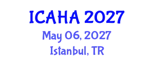 International Conference on Audiology and Hearing Aids (ICAHA) May 06, 2027 - Istanbul, Turkey