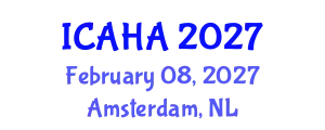 International Conference on Audiology and Hearing Aids (ICAHA) February 08, 2027 - Amsterdam, Netherlands