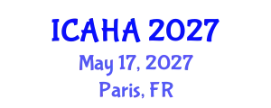 International Conference on Audiology and Hearing Aids (ICAHA) May 17, 2027 - Paris, France