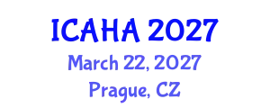 International Conference on Audiology and Hearing Aids (ICAHA) March 22, 2027 - Prague, Czechia