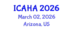 International Conference on Audiology and Hearing Aids (ICAHA) March 02, 2026 - Arizona, United States