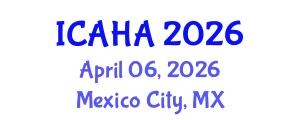 International Conference on Audiology and Hearing Aids (ICAHA) April 06, 2026 - Mexico City, Mexico
