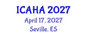International Conference on Audiology and Hearing Aids (ICAHA) April 17, 2027 - Seville, Spain