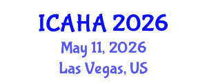 International Conference on Audiology and Hearing Aids (ICAHA) May 11, 2026 - Las Vegas, United States