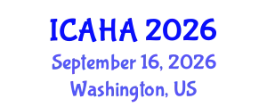 International Conference on Audiology and Hearing Aids (ICAHA) September 16, 2026 - Washington, United States