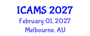 International Conference on Audiology and Medical Sciences (ICAMS) February 01, 2027 - Melbourne, Australia