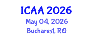 International Conference on Anesthesia and Analgesia (ICAA) May 04, 2026 - Bucharest, Romania