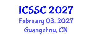 International Conference on Steel Structures and Constructions (ICSSC) February 03, 2027 - Guangzhou, China