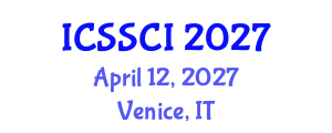 International Conference on Steel Structures and Construction Industry (ICSSCI) April 12, 2027 - Venice, Italy
