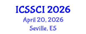 International Conference on Steel Structures and Construction Industry (ICSSCI) April 20, 2026 - Seville, Spain