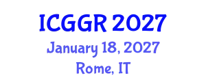 International Conference on Genetics and Genome Research (ICGGR) January 18, 2027 - Rome, Italy