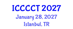 International Conference on Cement, Concrete and Construction Technology (ICCCCT) January 28, 2027 - Istanbul, Turkey