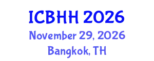 International Conference on Biopesticides and Human Health (ICBHH) November 29, 2026 - Bangkok, Thailand