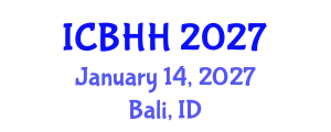 International Conference on Biopesticides and Human Health (ICBHH) January 14, 2027 - Bali, Indonesia