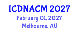 International Conference on DNA and Clinical Microbiology (ICDNACM) February 01, 2027 - Melbourne, Australia