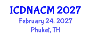 International Conference on DNA and Clinical Microbiology (ICDNACM) February 24, 2027 - Phuket, Thailand
