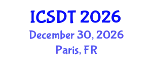 International Conference on Sleep Disorders and Therapy (ICSDT) December 30, 2026 - Paris, France