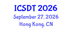 International Conference on Sleep Disorders and Therapy (ICSDT) September 27, 2026 - Hong Kong, China