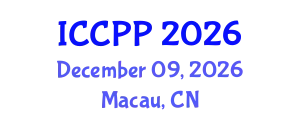 International Conference on Cognitive Psychology and Psycholinguistics (ICCPP) December 09, 2026 - Macau, China