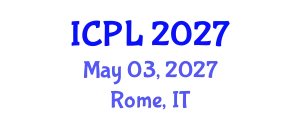 International Conference on Psychoanalysis and Lacan (ICPL) May 03, 2027 - Rome, Italy