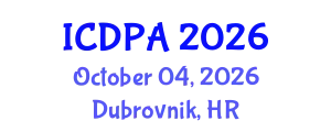 International Conference on Developmental Psychology and Adolescence (ICDPA) October 04, 2026 - Dubrovnik, Croatia