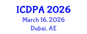 International Conference on Developmental Psychology and Adolescence (ICDPA) March 16, 2026 - Dubai, United Arab Emirates