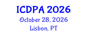 International Conference on Developmental Psychology and Adolescence (ICDPA) October 28, 2026 - Lisbon, Portugal