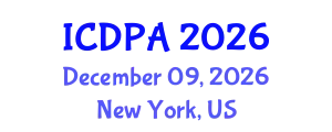 International Conference on Developmental Psychology and Adolescence (ICDPA) December 09, 2026 - New York, United States