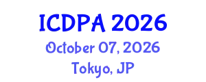 International Conference on Developmental Psychology and Adolescence (ICDPA) October 07, 2026 - Tokyo, Japan