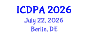 International Conference on Developmental Psychology and Adolescence (ICDPA) July 22, 2026 - Berlin, Germany