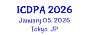 International Conference on Developmental Psychology and Adolescence (ICDPA) January 05, 2026 - Tokyo, Japan